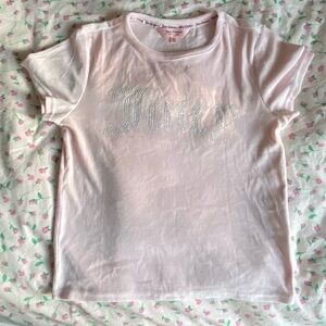 Juicy Couture Light Pink Tee with Logo